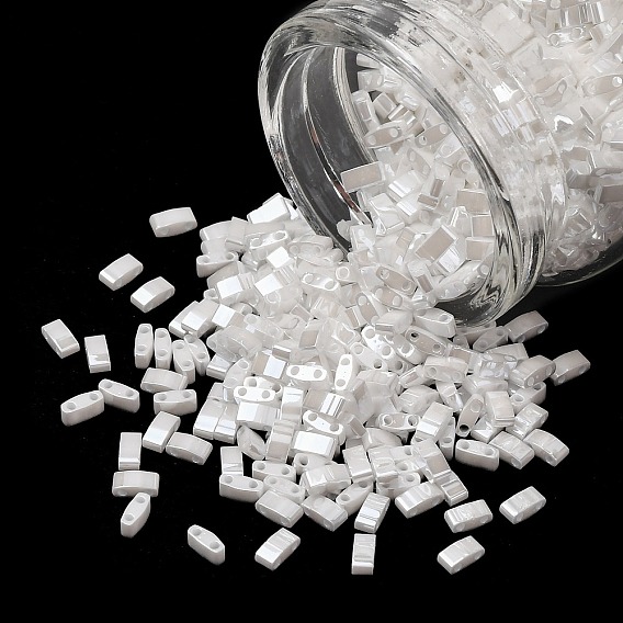 MIYUKI Half TILA Beads, Japanese Seed Beads, 2 Hole