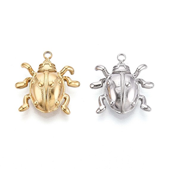 304 подвески из нержавеющей стали, очарование божьей коровки