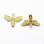 Brass Pendants, Lead Free & Cadmium Free & Nickel Free, Bee