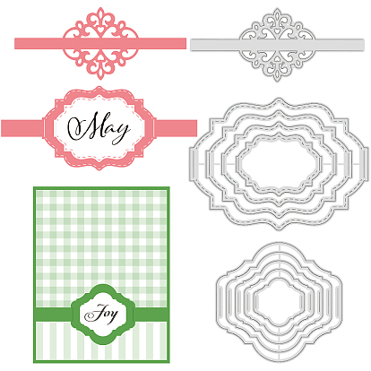 Углеродистая сталь разрезает трафареты, для diy scrapbooking, Фотоальбом, декоративная бумага для тиснения, цвет нержавеющей стали, цветочный узор