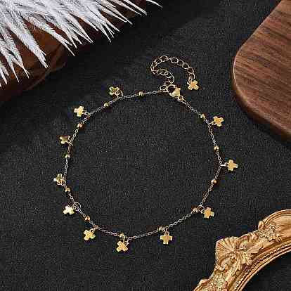 304 женские браслеты на ногу с кисточками из нержавеющей стали