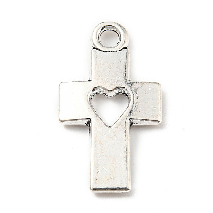 Сплавочные подвески тибетского стиля, крестик