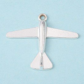 Style tibétain pendentifs en alliage d'avion, Pendentif voler, sans plomb et sans cadmium, 44x51x5mm, trou: 2.5 mm, sur 130 PCs / kg