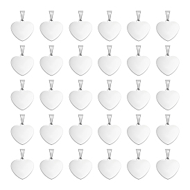 30Pcs 304 Stainless Steel Charms, Stainless Steel Color, Laser Cut