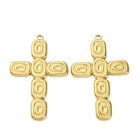 304 подвески из нержавеющей стали, ионное покрытие (ip), крест очарование