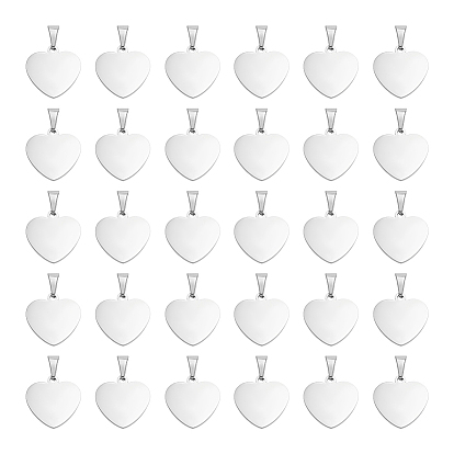 30Pcs 304 Stainless Steel Charms, Stainless Steel Color, Laser Cut