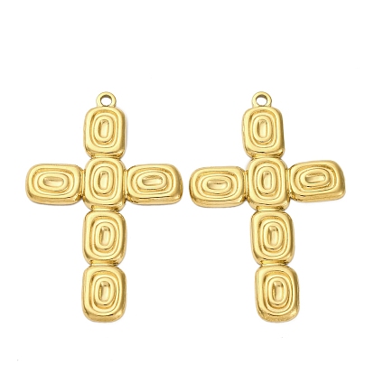 304 подвески из нержавеющей стали, ионное покрытие (ip), крест очарование