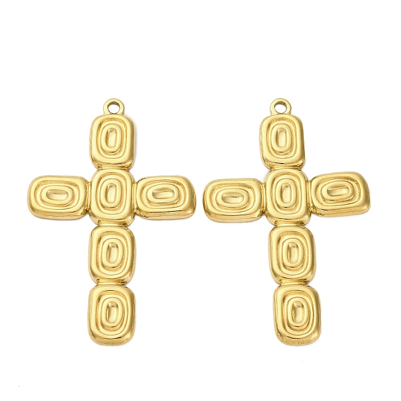 304 подвески из нержавеющей стали, ионное покрытие (ip), крест очарование