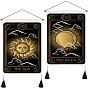 Tarot Polyester Wall Hanging Tapestry, for Bedroom Living Room Decoration, Rectangle