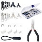 Garment Accessories, Zipper Puller, with Carbon Steel Flat Nose Pliers