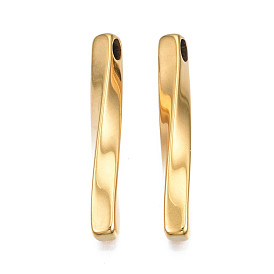 201 Stainless Steel Pendants, Twist