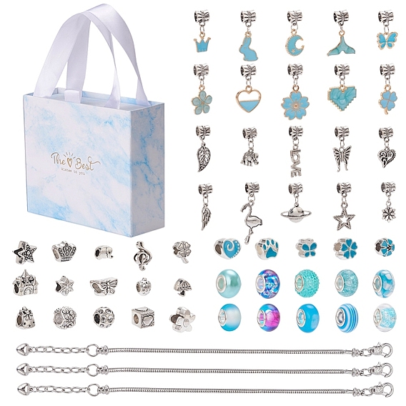 Европейские бусины из сплава и сплава с эмалью и смолой в тибетском стиле, латуни европейский браслет стиль делает, бусины с большим отверстием