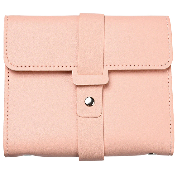 Вырезанная полая 1сумки для хранения сережек из искусственной кожи из поликарбоната, портативные дорожные сумки-органайзеры для украшений и сережек, прямоугольные