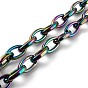 Handmade AB Color Plated Acrylic Cable Chains