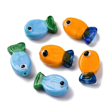 Бусины лэмпворк , рыба