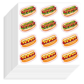 Pegatinas decorativas de papel autoadhesivas, para la fiesta, regalos decorativos sellados