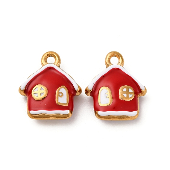 304 нержавеющей стальной эмали подвески, очарование дома, золотые