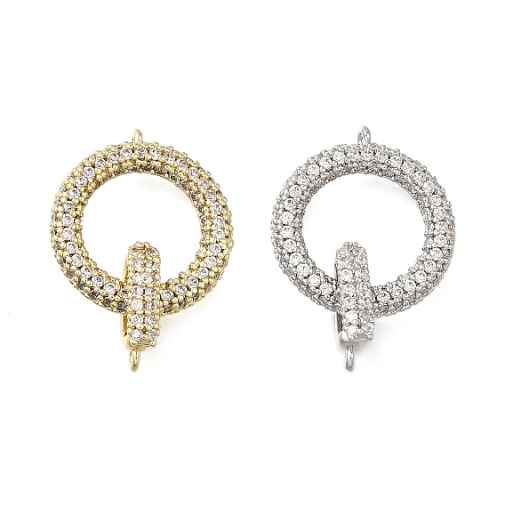 Латунь кубического циркония раза по сравнению с застежками, без кадмия, без никеля и без свинца, кольцо