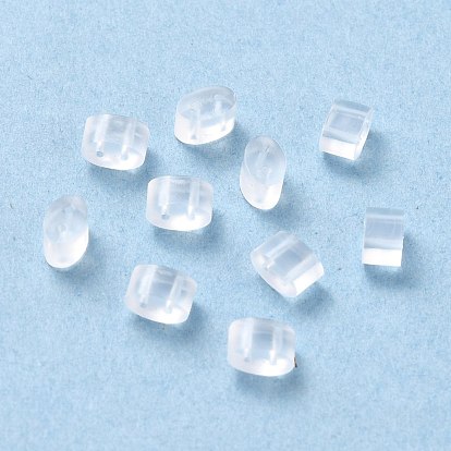 2-Loch-Kordelstopper aus Kunststoff, Anti-Rutsch-Kordelstopper, Seilversteller für Armband, Halskette
