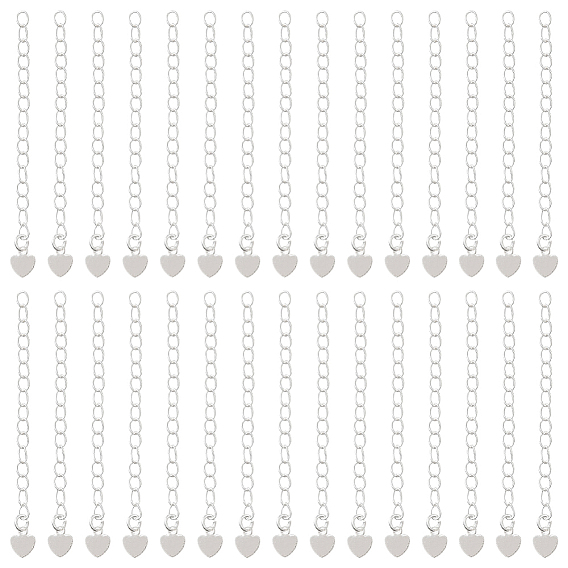 60шт. стойка покрытие латунь удлинитель цепи бордюра, концевые цепи с каплей в виде сердца