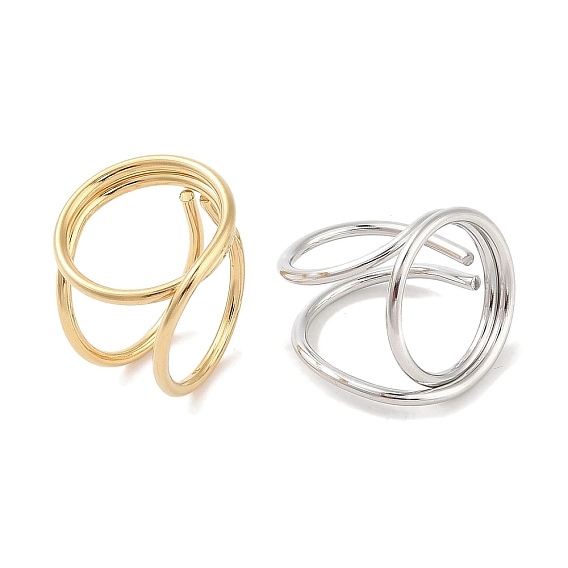 Ионное покрытие (IP) 304 кольца на палец из нержавеющей стали для женщин, кольцо