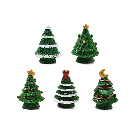 Рождественские статуэтки из смолы, для украшения рабочего стола домашнего офиса