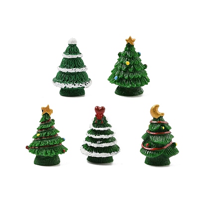 Рождественские статуэтки из смолы, для украшения рабочего стола домашнего офиса