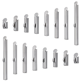 304 ползун нержавеющий на концевых зажимных трубках, торцевые крышки слайдера