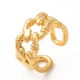 Ионное покрытие (ip) 304 кольцо манжеты из нержавеющей стали, полые застежки в форме открытых колец для мужчин и женщин