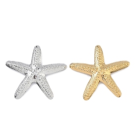 304 из нержавеющей стали большие кулоны, прелести морская звезда