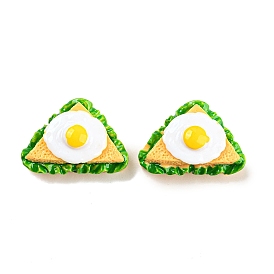 Opaque Resin Imitation Food Decoden Cabochons, Sandwich