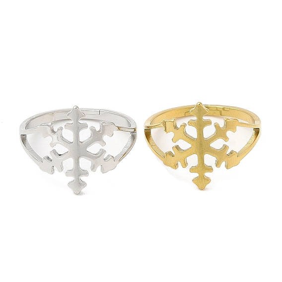 304 регулируемые кольца из нержавеющей стали, Рождественские снежинки