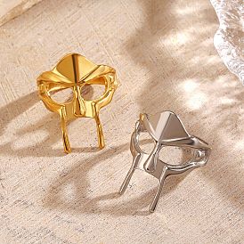 304 открытые манжеты из нержавеющей стали для женщин, маска