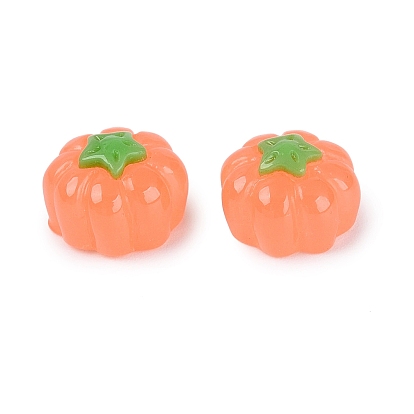 Resin Cabochons, Pumpkin