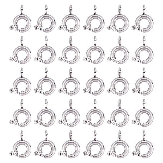 304 Stainless Steel Spring Ring Clasps