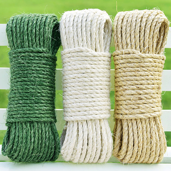 30M Jute Cord, Round, for Gift Wrapping, Party Decoration