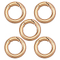 5Pcs 304 Stainless Steel Spring Gate Clasp Findings