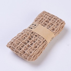 Лента из мешковины, гессеновая лента, джутовая лента, для изготовления ювелирных изделий