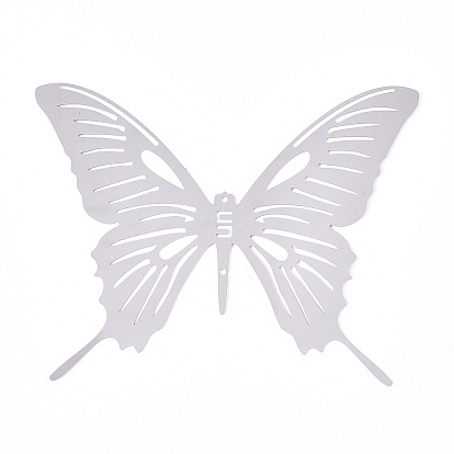 201 подвески из нержавеющей стали, ссылки бабочки