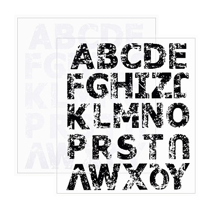 Alphabet Iron On Transfers Applique Cool Heat Vinyl Thermal Transfers Stickers For Clothes Fabric Decoration Badge