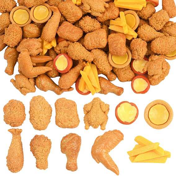 110 шт. 11 стили модель из искусственной смолы, имитация еды, для выставочных украшений