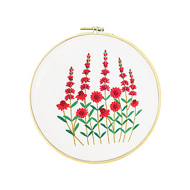 Embroidery diy handmade material package to make three-dimensional flowers and plants Su embroidery three-dimensional ribbon embroidery