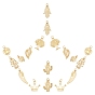 18Stk 9 Stile Legierung Anhänger pendant, langlebig überzogen, mit Ringe springen, Mischformen