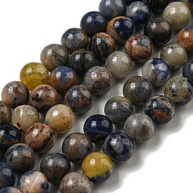 Natural Sodalite Beads Strands, Round