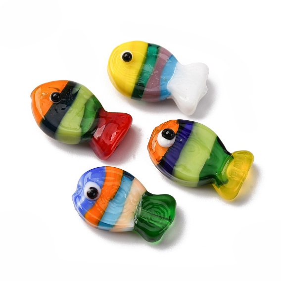 Бусины лэмпворк , рыба