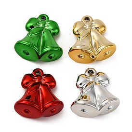 UV Plating Acrylic Pendants, Christmas Bell