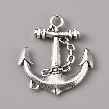 Tibetan Style Alloy Pendants, Boat Anchor