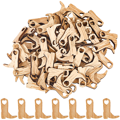 2 сумки, миниатюрные деревянные ковбойские сапоги, украшения, поделки, для украшения свадебной вечеринки