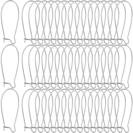 120шт 304 серьги-кольца из нержавеющей стали фурнитура для почечных сережек
