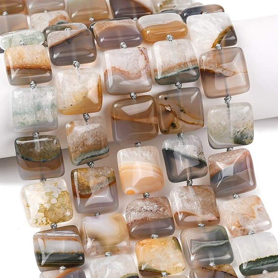 Природный агат бисер нитей, окрашенная и подогревом, верблюжие